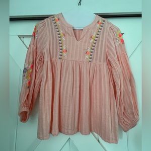 Cat & Jack Size Small (6/6x) Girl’s Dressy Blouse